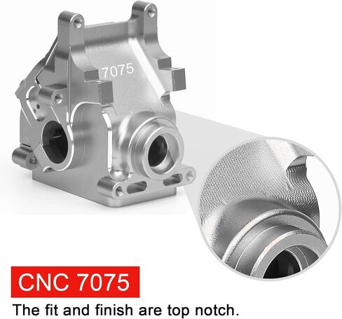 Aluminum Gearbox Case Set HD for 6S ARRMA 1/8 Kraton/Notorious/Outcast/Talion/Typhon 1/7 Mojave/Felony/Infraction/Fireteam BLX RC Diffrencial Gearbox Housing Box Replace AR310854 in Kuwait