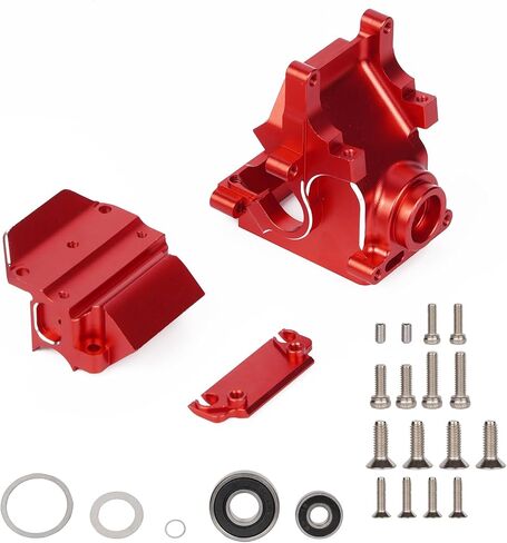 Aluminum Gearbox Case Set HD for 6S ARRMA 1/8 Kraton/Notorious/Outcast/Talion/Typhon 1/7 Mojave/Felony/Infraction/Fireteam BLX RC Diffrencial Gearbox Housing Box Replace AR310854 in Kuwait