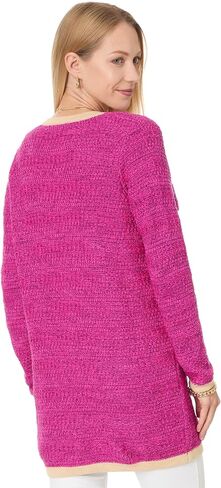Lilly Pulitzer، مجموعة سترة دباغة للنساء، Deep Lagoon Moonlight Tweed، مقاس X-Large in Saudi Arabia