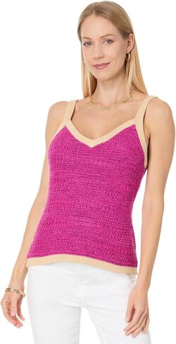 Lilly Pulitzer، مجموعة سترة دباغة للنساء، Deep Lagoon Moonlight Tweed، مقاس X-Large in Saudi Arabia
