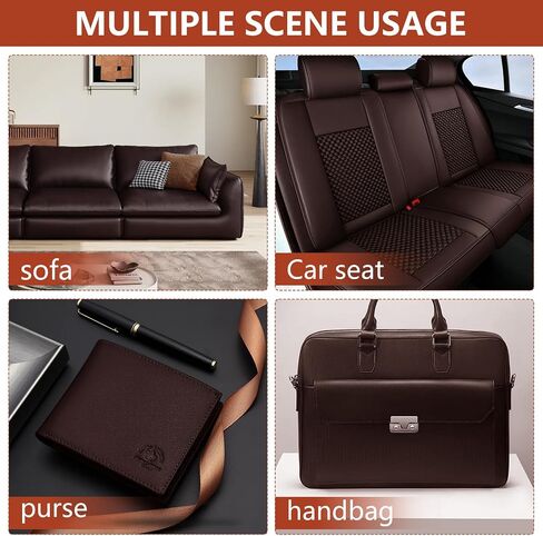 Leather Repair Kit for Furniture 11.8inX39.3 in Self Adhesive Leather Repair Patch Leather Repair Patch Leather Patch Tape Car Leather Repair Kit for Sofa Car Seats (Black, 11.8inX39.3in) in Kuwait