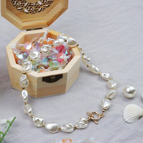 My Mironey 3.7 "× 2.4" صندوق خشبي غير مكتمل مع غطاء نمط مجوف المنحوت المنحوت Octagon مربع خشب غير مصقول مربع تخزين DIY مع غطاء مفصلي وحزمة المشبك الأمامية من 2 in Kuwait