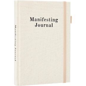 Manifesting Journal for Women, Guided Journal to Manifest Your Dream Life, Daily Journal with Prompts, Gratitude and Productivity Journal for More Happiness, Growth, Mindfulness-Pink