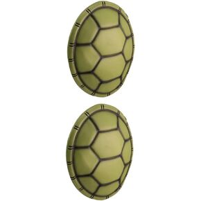 زي Toyandona Turtle Shell ، Teenage Mutant Toys 2PCS Eva Turtle Shell Assume Halloween Costume for Kids Cosplay Party Halloween Dress Up Kids 'Up & Play Play Association Onesie