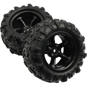 1:18 9300 RC Tires Wheel Set PX9300-21 Accessories Spare Parts for 1:18 9300 9304 Trucks 300E 302E Brushless RC Cars(2 PCS)