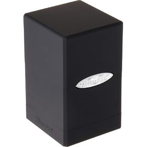 Ultra Pro Satin Tower Deck Box | Black | 1-Pack