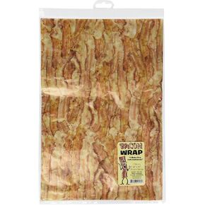 McPhee Accoutrements Bacon Gift Wrap 2 Sheets 20 "× 30"