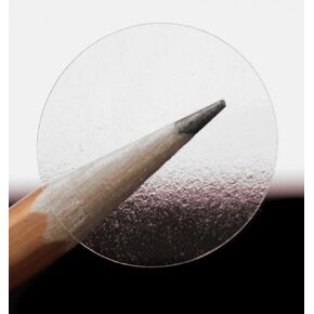 ChromaLabel 2 Inch Clear Round Stickers, 1000/Roll, Polystyrene, Ideal for Envelope Sealing, Shipping Packages, Library Supplies