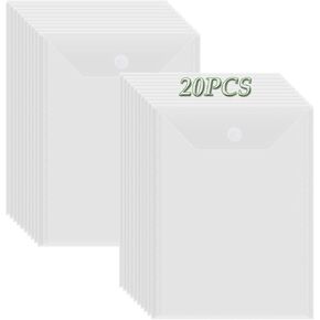 BAOFALI 150 Pcs/Set 7x9.4inch Clear Stamp and Die Storage Pockets, Stamp Storage Bags, Plastic Envelopes, DIY Scrapbooking Storage Die Cuts for Stencil Storage Card Making Cutting Dies