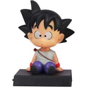 Goku Phone Bracket, Goku Shaking Head Car Decoration, Dragon Ball Z Home Decoration, Goku Decor for Home,Car,Party Cake