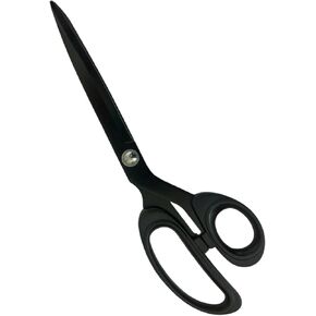 Black Fabric Scissors for Adults,Titanium Coating with Stainless Steel Blade, for Dressmaking, Leather Professional Sewing Fabric, Crafting and Home General Use, 10 Inch