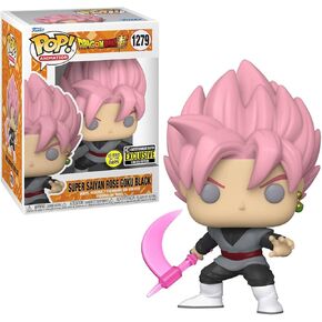 Funko Pop Dragon Ball Super Pop Figures Rose Goku Black #1279 Pop Exclusive Edition - Son Goku Figure - Glow in The Dark