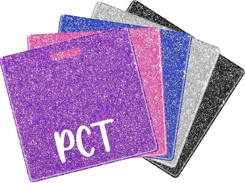 Lyrow 5 Pcs CNA Badge Holder in 5 Glitter Colors Retractable ID Name Identification Badge Nurse Nursing Accessories Reel Holder Gifts for Nurse Doctor Hospital Worker in Kuwait