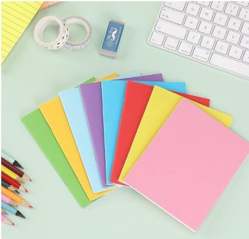Mr. Pen- Colorful Blank Books, 4.2" x 5.5", 32 Pages, 32 Pack, Blank Notebooks for Kids, Mini Notebooks for Kids, Mini Journal for Students, Blank Journal for Kids, Unlined Notebook, Kids Journal in Kuwait