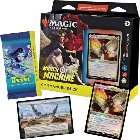 Magic: The Gathering March of the Machine Commander Deck - Tinker Time (سطح 100 بطاقة ، 10 بطاقات Planechase ، حزمة عينة معززة Collector +) in Saudi Arabia