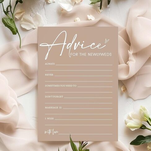 بطاقات ألعاب Bridal Shower ، 25pcs prefialde ابحث عن بطاقات لعبة Bingo Guest ، وألعاب حفلات الخطوبة للضيوف ، ومستلزمات حفل زفاف بني الحد الأدنى - D19 in Kuwait