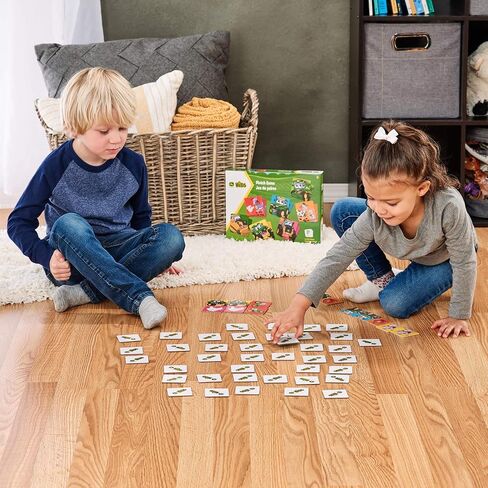 TOMY John Deere Kids Matching Game - Farm Themed Memory Game for Toddlers and Kids - John Deere Toys - Preschool Games and Learning Activities - 27 Matches - Ages 3 Years and Up in Saudi Arabia