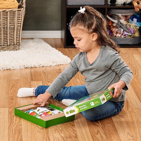 TOMY John Deere Kids Matching Game - Farm Themed Memory Game for Toddlers and Kids - John Deere Toys - Preschool Games and Learning Activities - 27 Matches - Ages 3 Years and Up in Saudi Arabia