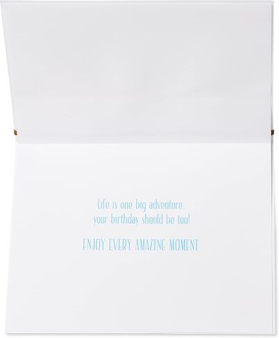Papyrus Birthday Card (One Big Adventure) in Saudi Arabia