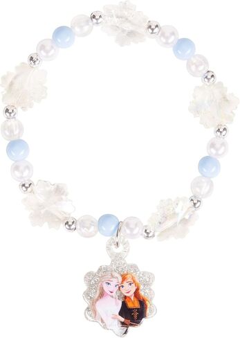 LUV HER Girls Jewelry Set - Dress Up Toy Jewelry Box Set with Bead Necklaces, Bracelets, and Rings - Frozen Play Accessories - Ages 3+ in Kuwait
