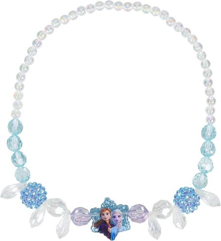LUV HER Girls Jewelry Set - Dress Up Toy Jewelry Box Set with Bead Necklaces, Bracelets, and Rings - Frozen Play Accessories - Ages 3+ in Kuwait