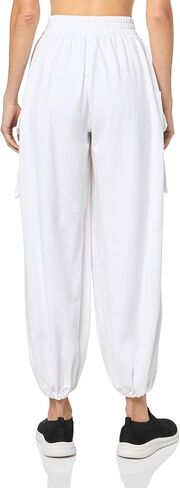Norma Kamali Women's Oversized Boyfriend Cargo Sweatpant in Saudi Arabia