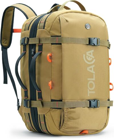 حقيبة الظهر المحمولة Tolaccea Travel Laptop ، حمل كبير على ظهر رحلة على ظهرها على ظهرها ، حقيبة عمل للأمتعة Daypack Daypack Fits 16 "كمبيوتر محمول للرجال 3 طرق ، in Kuwait