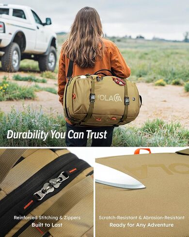 حقيبة الظهر المحمولة Tolaccea Travel Laptop ، حمل كبير على ظهر رحلة على ظهرها على ظهرها ، حقيبة عمل للأمتعة Daypack Daypack Fits 16 "كمبيوتر محمول للرجال 3 طرق ، in Kuwait