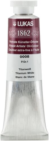 Lukas 1862 Professional Artist Oil Paint - Reds ، 37 ML - مجموعة من 4 - Flightfatchess الرائعة ، غير الصفراء ، مع شمع العسل لملمس ناعم ، زبداني ، لون ثابت ، مثالي للفنانين المحترفين in Saudi Arabia