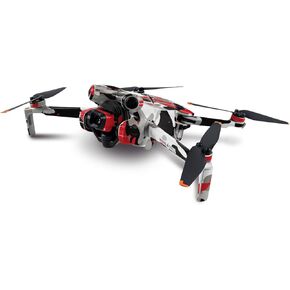 MightySkins Skin Compatible with DJI Mini 4 Pro - Red Camo | Protective, Durable, and Unique Vinyl Decal wrap Cover | Easy to Apply, Remove, and Change Styles