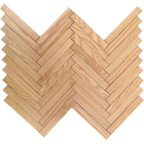 40PCS Miniature Dollhouse Wooden Flooring, Mini Floor Boards Dollhouse Floor Tiles Fit 1:12 1:6 Scale Dollhouse Furniture Wall and Floor Decoration (White Oak Color)