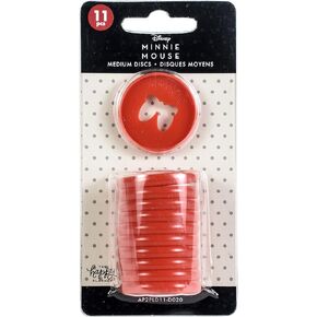 The Happy Planner Minnie Red Bow Planner Discs, 11 Medium Size Discs