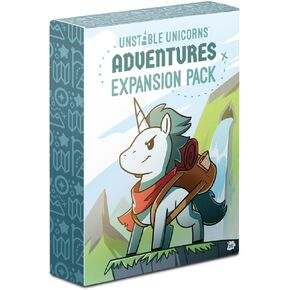 Unstable Games - Unstable Unicorns Adventures Expansion Pack - Designed to be Added to Your Unstable Unicorns Card Game