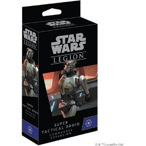 Star Wars: Legion Super Tactical Droid Commander Expansion - Elevate Your Tactics! Tabletop Miniatures Strategy Game for Kids & Adults, Ages 14+, 2 Players, 3 Hour Playtime, Made by Atomic Mass Games