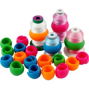 جديد BrothRead 65pcs Swing Scovers - منع ذيول الخيط من الاسترخاء - لا توجد نهايات فضفاض
