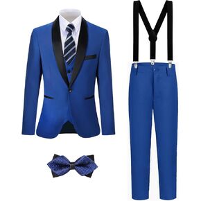 Suit for Boys Formal Toddler Kids Suits Tuxedo Slim Fit Dress Set for Boy Wedding Outfit