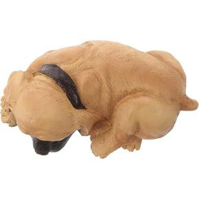 Baluue Spare Key Hider Dog Shape Garden Key Hider, Puppy Shaped Key Hidden Holder Decorative Dog Animal Key Hider for Outdoor Natural Patio Lawn Yard Decoration