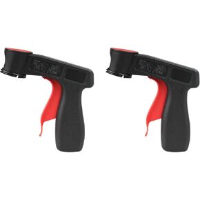 Spray Paint Can Gun,Instantly Convert Spray Cans Into Spray Guns - Universal Compatible for Can-Gun1 Spray Trigger Handle,Fits Black Spray Paint, Adhesives,Lubricants(2 PCS)