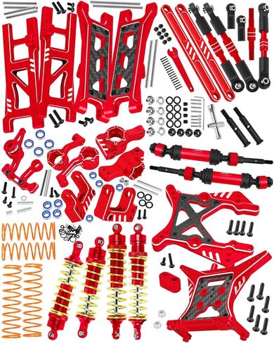 RC Upgrades Part for ECX 1/10 2WD Such as ecx Ruckus/Torment/Circuit,Aluminum RC Shock,Arms,Drive Shaft,Shock Tower,Caster Block,Steering Blocks,Rear Stub Axle Carriers,Links,Titanium in Saudi Arabia