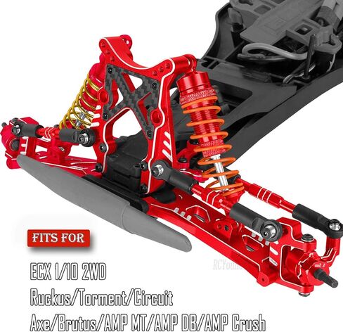 RC Upgrades Part for ECX 1/10 2WD Such as ecx Ruckus/Torment/Circuit,Aluminum RC Shock,Arms,Drive Shaft,Shock Tower,Caster Block,Steering Blocks,Rear Stub Axle Carriers,Links,Titanium in Saudi Arabia