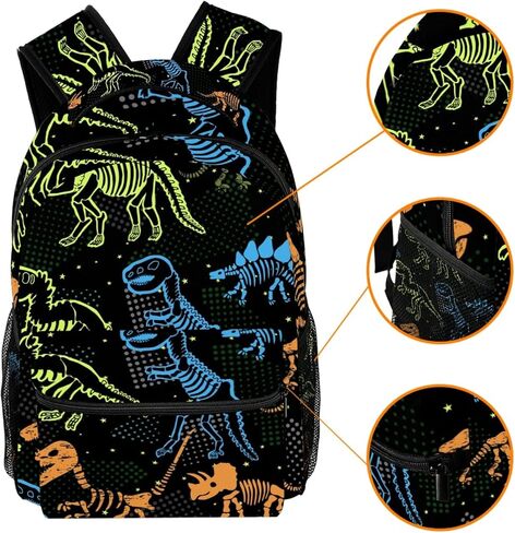 Motocross Backpacks Boys Girls School Book Bag Travel Hiking Camping Daypack Rucksack in Saudi Arabia
