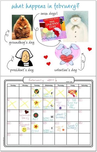 Hygloss Products Blank Calendar Books - اصنع سجل القصاصات الخاص بك - أغطية مشرقة متنوعة مع صفحات بيضاء - 12 شهرًا من الشبكة - 8.5 × 11 " - 25 تقويمًا ، (32925) in Kuwait
