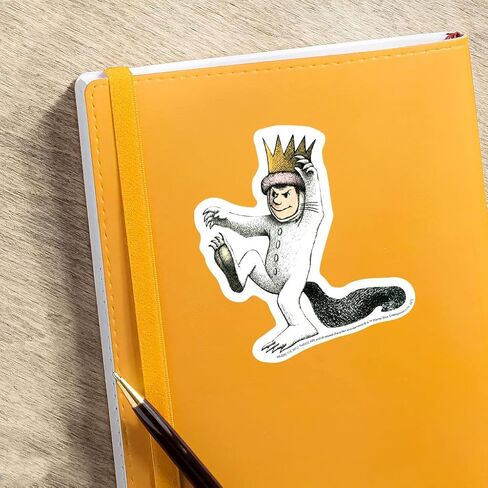 Paper House Productions Where The Wild Things are Die-Cut 3" Vinyl Sticker in Kuwait