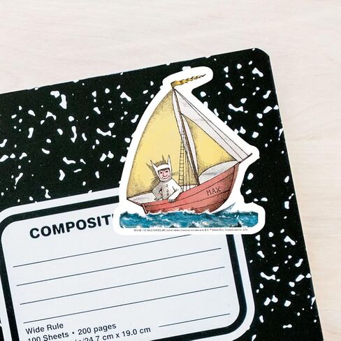Paper House Productions Where The Wild Things are Die-Cut 3" Vinyl Sticker in Kuwait