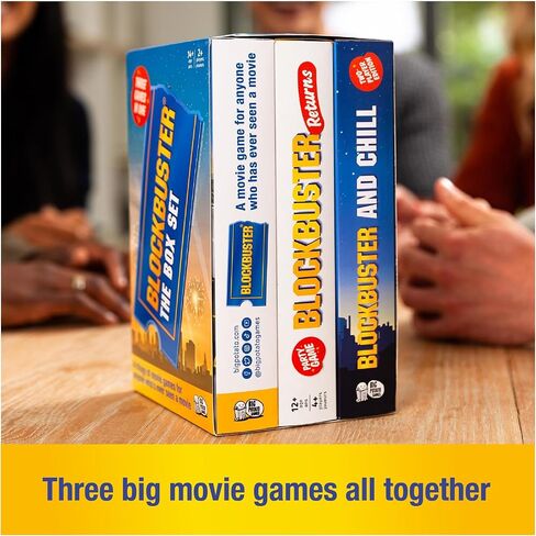Blockbuster Trilogy Party Game for Teens and Adults, Movie Board Game Night in Saudi Arabia