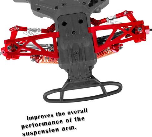 Aluminum Front Rear Suspension A-Arms Upgrades for 1/10 Granite Senton Vorteks 3s Blx Mega 550 4x4,ARRCat 4-Pack Alloy A-Arms Hop Ups Upgrade Parts,Navy Blue,Replace Part# AR330443 AR3305162 in Kuwait