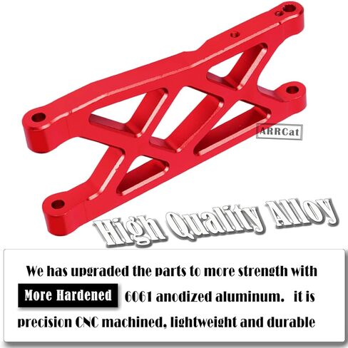 Aluminum Front Rear Suspension A-Arms Upgrades for 1/10 Granite Senton Vorteks 3s Blx Mega 550 4x4,ARRCat 4-Pack Alloy A-Arms Hop Ups Upgrade Parts,Navy Blue,Replace Part# AR330443 AR3305162 in Kuwait