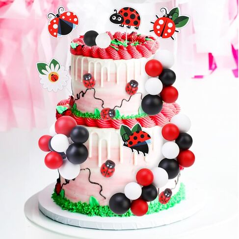 Cheereveal Hunting Theme Cake Decorations - Hunting Deer Tree Figures Cake Cupcake Toppers Ball Dessert Picks, Hunting Animal Theme Baby Shower Birthday Party Celebration Photo Props in Kuwait