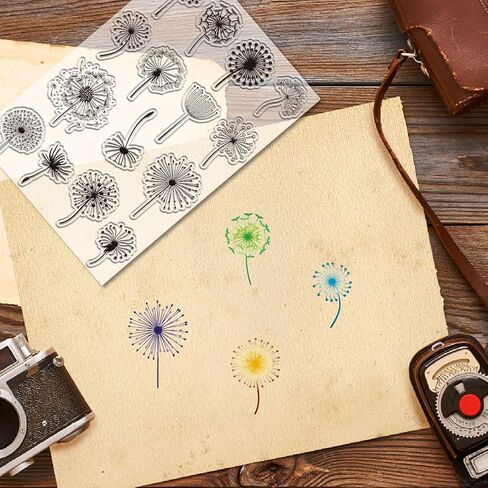 CRASPIRE Book Clear Stamps Retro Reusable Transparent Silicone Stamp Seals for Journaling Card Making Decor DIY Scrapbooking Photo Album Decorative Stamp Sheets in Saudi Arabia