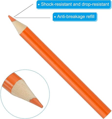 PATIKIL Pink Colored Pencils Set,48 Pcs Oil Color Pencils Wooden Coloring Drawing Pencil for Artists Art Painting in Kuwait